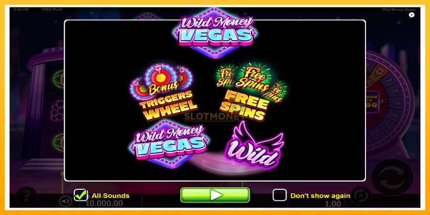 Máquina de jogos Wild Money Vegas - chance de ganhar dinheiro, foto 1