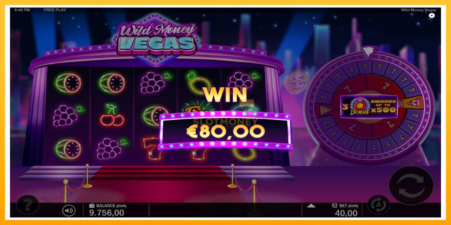 Máquina de jogos Wild Money Vegas - chance de ganhar dinheiro, foto 4