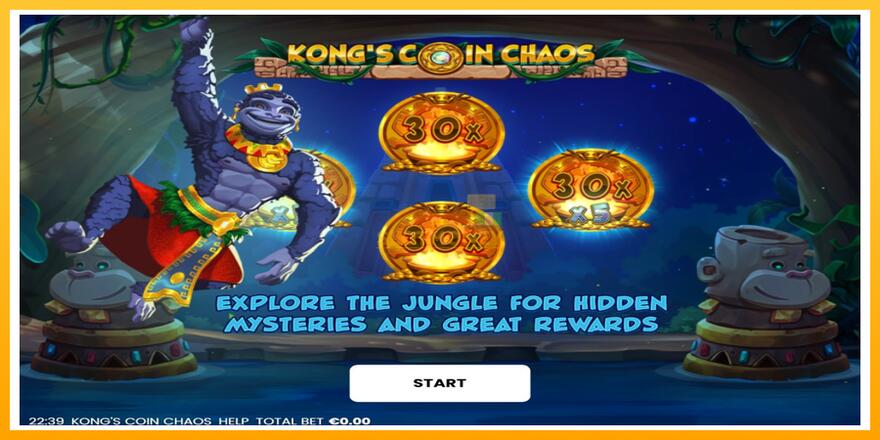 Máquina de jogos Kongs Coin Chaos - chance de ganhar dinheiro, foto 1