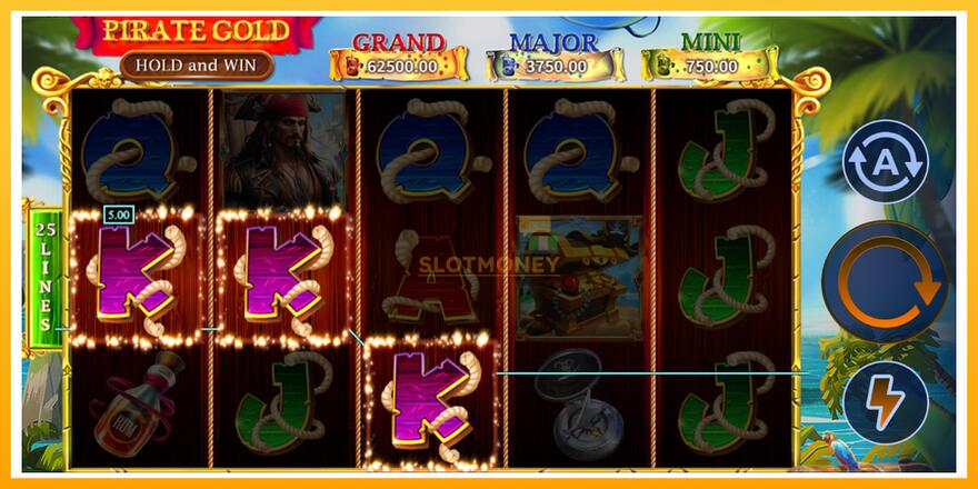 Máquina de jogos Pirate Gold Hold and Win - chance de ganhar dinheiro, foto 4