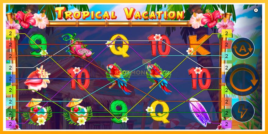 Máquina de jogos Tropical Vacation - chance de ganhar dinheiro, foto 1