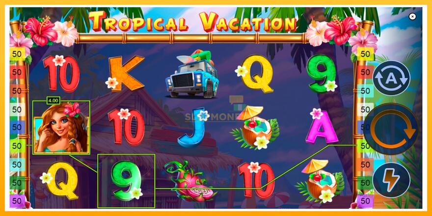 Máquina de jogos Tropical Vacation - chance de ganhar dinheiro, foto 2