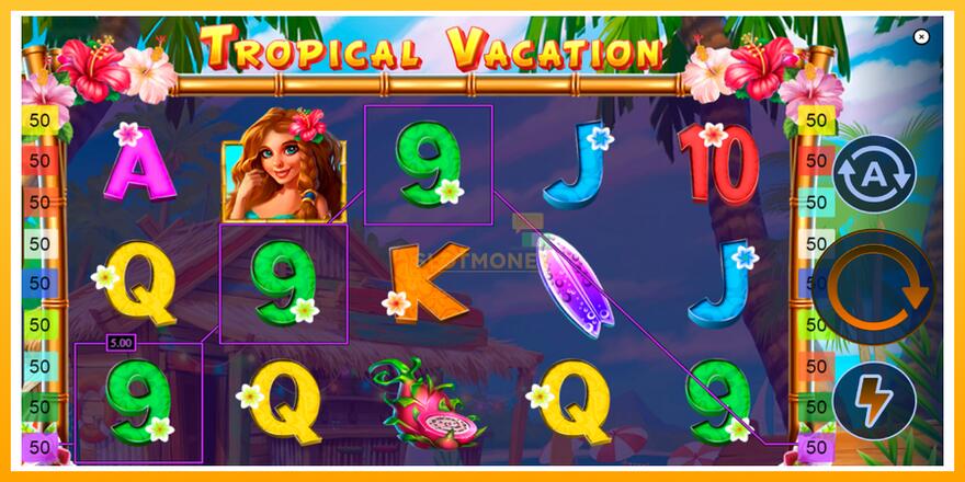 Máquina de jogos Tropical Vacation - chance de ganhar dinheiro, foto 4