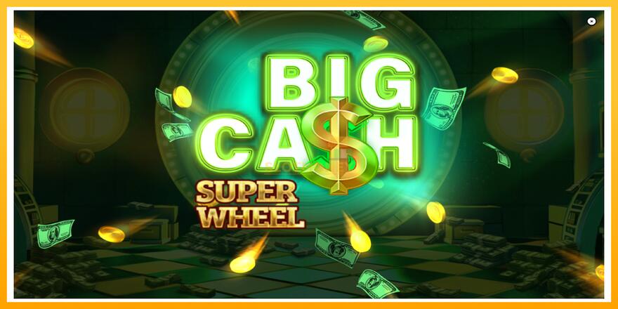 Máquina de jogos Big Cash Super Wheel - chance de ganhar dinheiro, foto 1