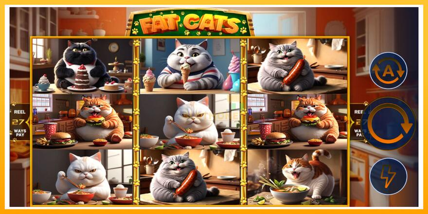 Máquina de jogos Fat Cats - chance de ganhar dinheiro, foto 2