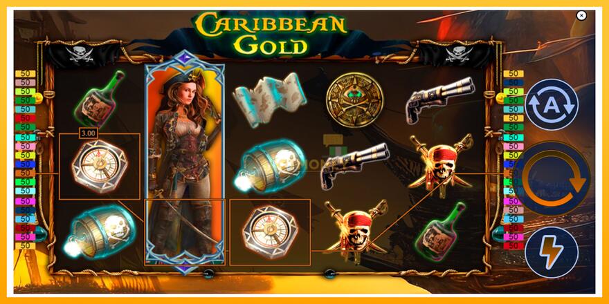 Máquina de jogos Caribbean Gold - chance de ganhar dinheiro, foto 4