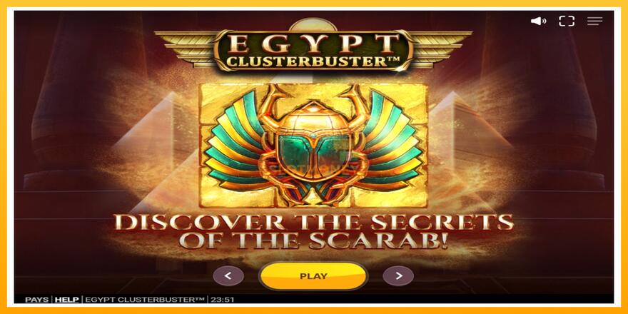 Máquina de jogos Egypt Clusterbuster - chance de ganhar dinheiro, foto 1