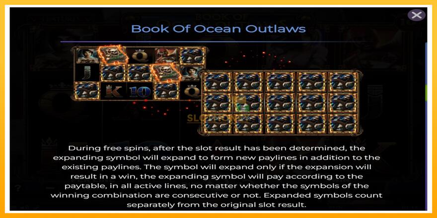 Máquina de jogos Book of Ocean Outlaws - chance de ganhar dinheiro, foto 5