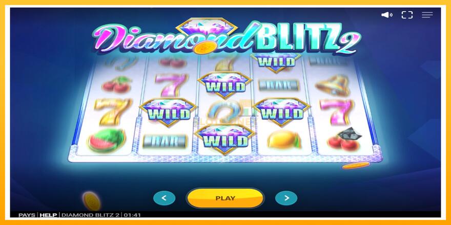 Máquina de jogos Diamond Blitz 2 - chance de ganhar dinheiro, foto 1