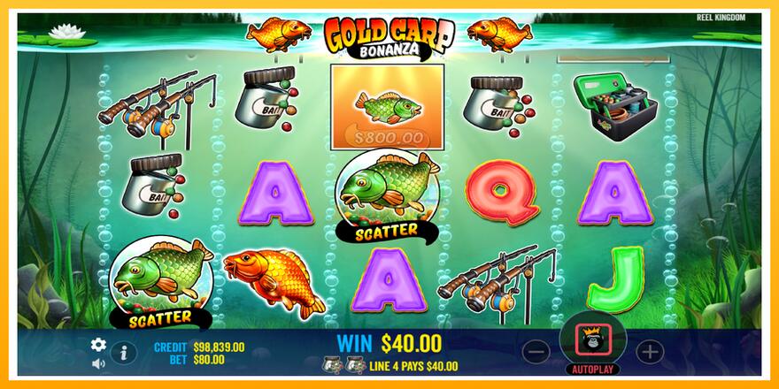 Máquina de jogos Gold Carp Bonanza - chance de ganhar dinheiro, foto 3