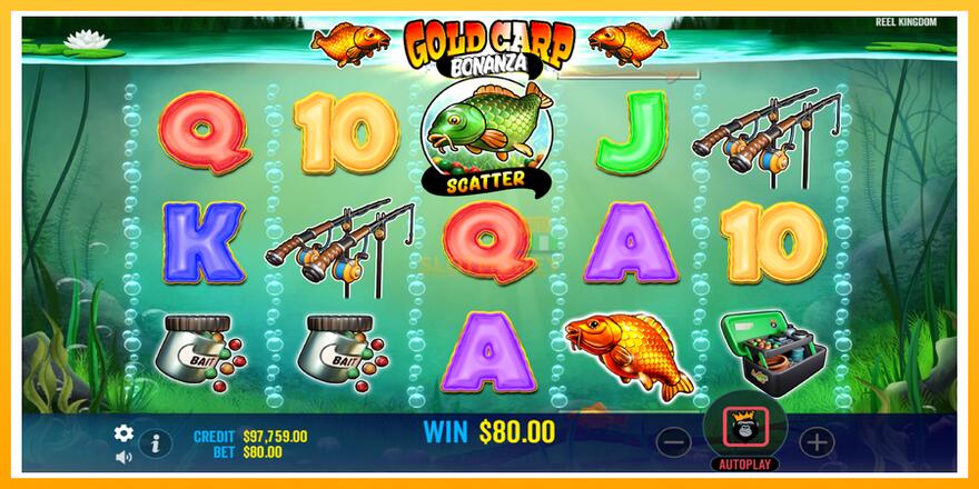 Máquina de jogos Gold Carp Bonanza - chance de ganhar dinheiro, foto 4