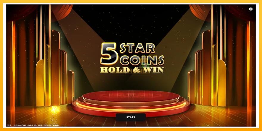 Máquina de jogos 5 Star Coins: Hold & Win - chance de ganhar dinheiro, foto 1