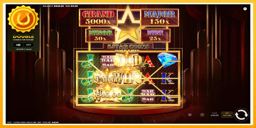 Máquina de jogos 5 Star Coins: Hold & Win - chance de ganhar dinheiro, foto 3