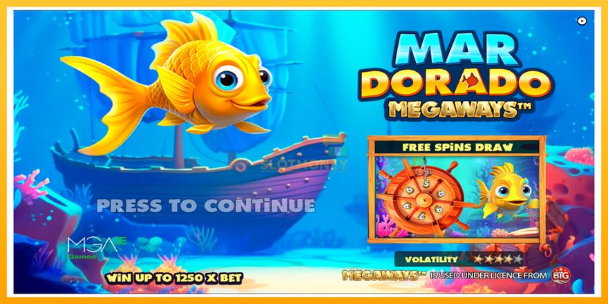 Máquina de jogos Mar Dorado Megaways - chance de ganhar dinheiro, foto 1