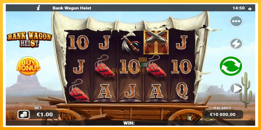 Máquina de jogos Bank Wagon Heist - chance de ganhar dinheiro, foto 2