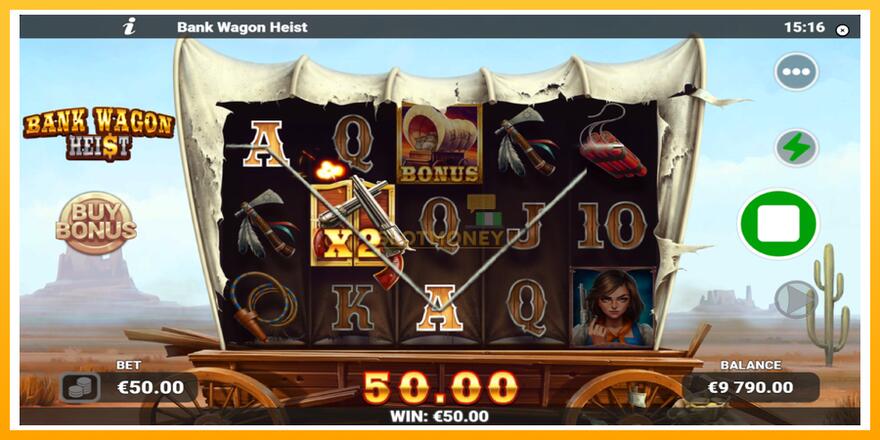 Máquina de jogos Bank Wagon Heist - chance de ganhar dinheiro, foto 4