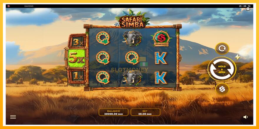 Máquina de jogos Safari Simba - chance de ganhar dinheiro, foto 1