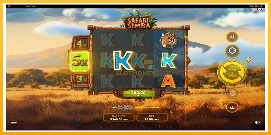 Máquina de jogos Safari Simba - chance de ganhar dinheiro, foto 3