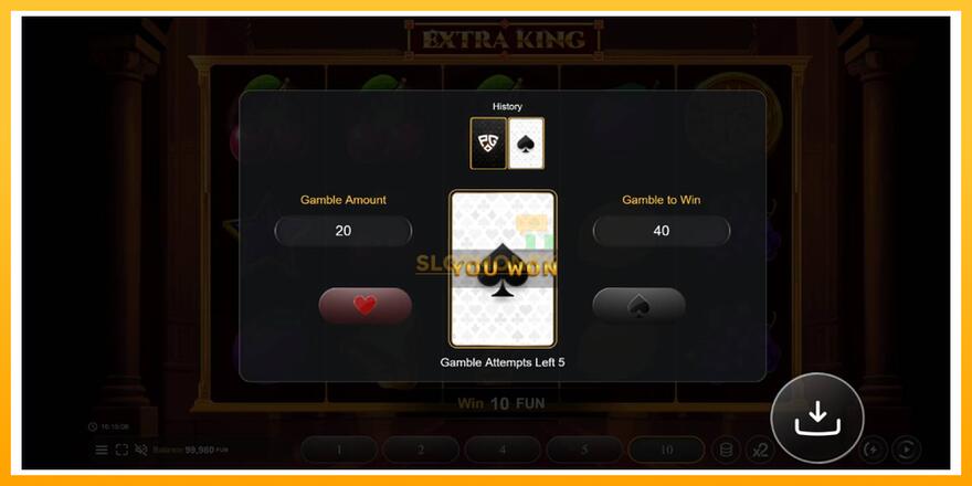 Máquina de jogos Extra King - chance de ganhar dinheiro, foto 4