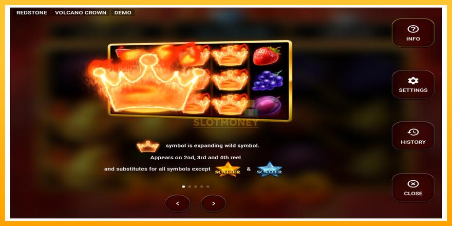 Máquina de jogos Volcano Crown - chance de ganhar dinheiro, foto 4