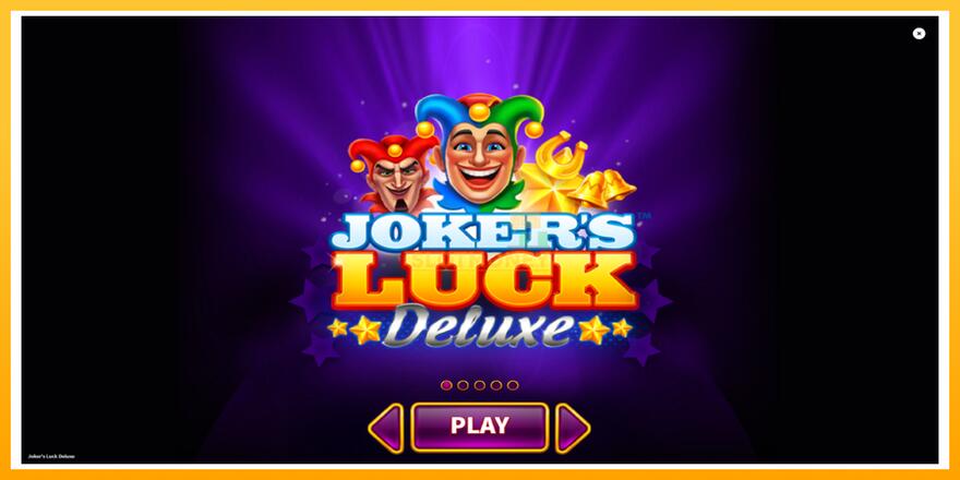 Máquina de jogos Jokers Luck Deluxe - chance de ganhar dinheiro, foto 1