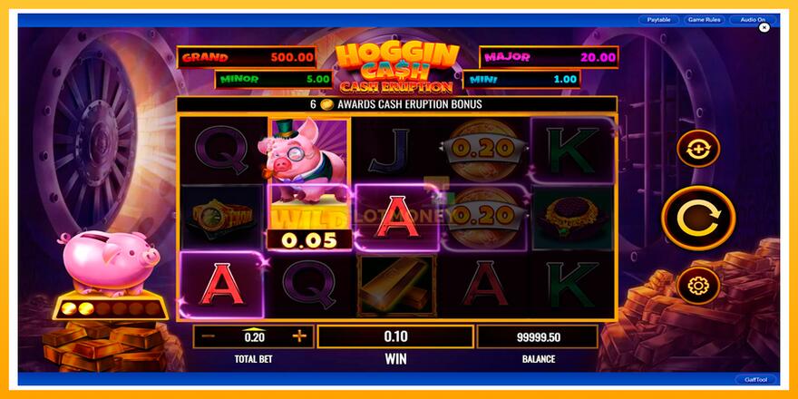 Máquina de jogos Cash Eruption Hoggin Cash - chance de ganhar dinheiro, foto 3