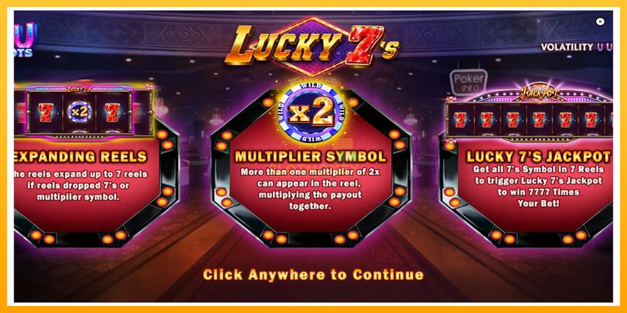 Máquina de jogos Lucky 7s - chance de ganhar dinheiro, foto 1