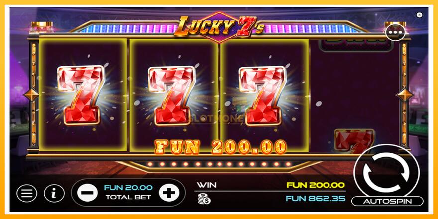 Máquina de jogos Lucky 7s - chance de ganhar dinheiro, foto 4