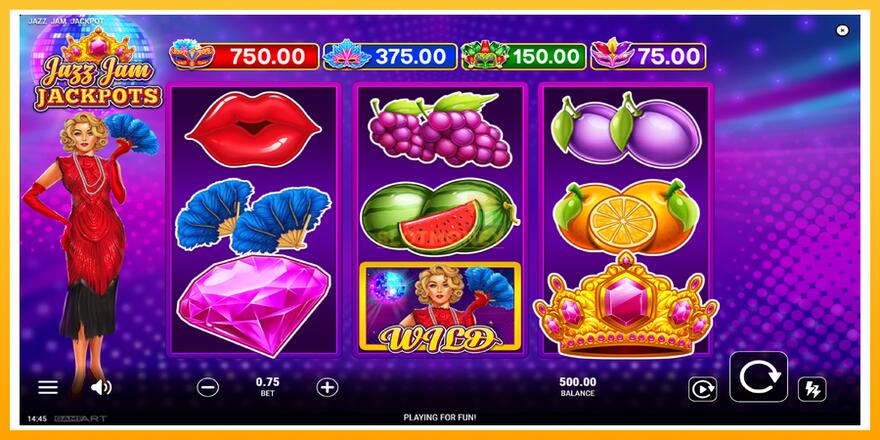 Máquina de jogos Jazz Jam Jackpots - chance de ganhar dinheiro, foto 2