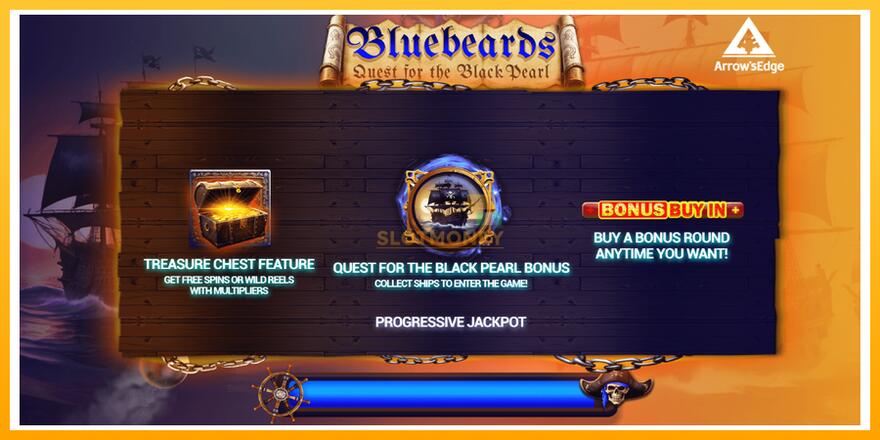 Máquina de jogos Bluebeard Quest for the Black Pearl - chance de ganhar dinheiro, foto 1