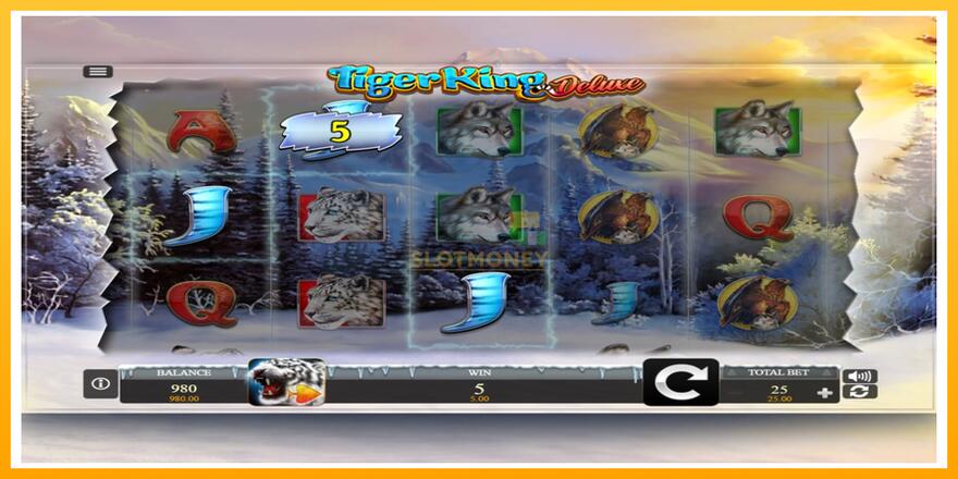 Máquina de jogos Tiger King Deluxe - chance de ganhar dinheiro, foto 3