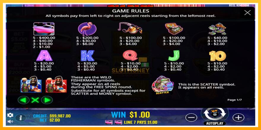 Máquina de jogos Big Bass Vegas Double Down Deluxe - chance de ganhar dinheiro, foto 4