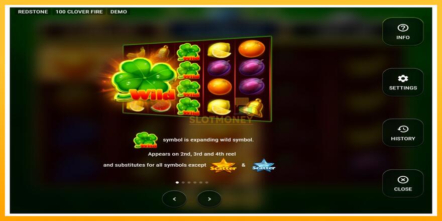 Máquina de jogos 100 Clover Fire - chance de ganhar dinheiro, foto 4