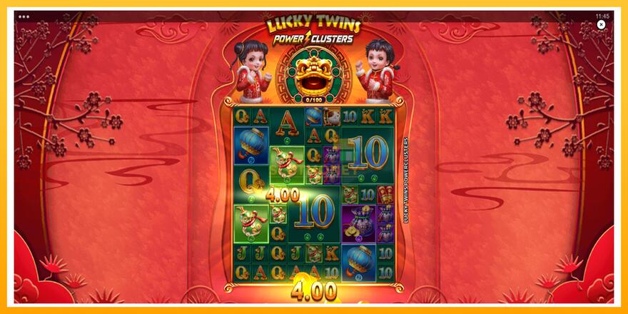 Máquina de jogos Lucky Twins Power Clusters - chance de ganhar dinheiro, foto 2