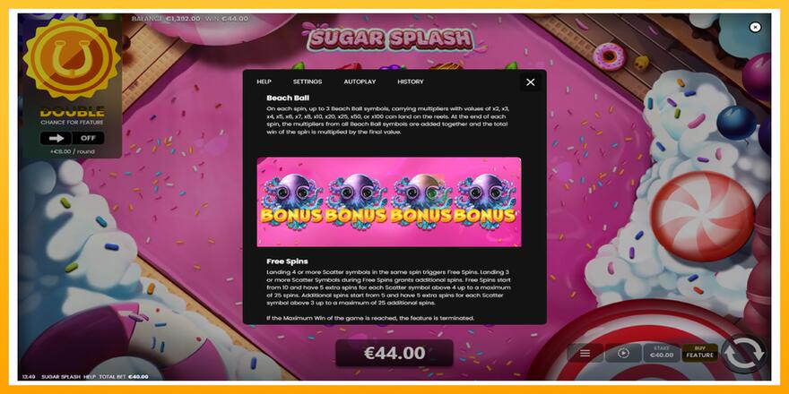 Máquina de jogos Sugar Splash - chance de ganhar dinheiro, foto 7