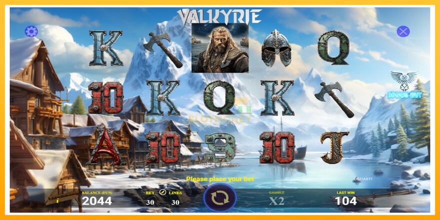 Máquina de jogos Valkyrie - chance de ganhar dinheiro, foto 1