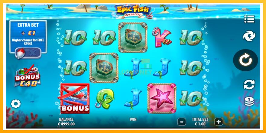 Máquina de jogos Epic Fish Adventure - chance de ganhar dinheiro, foto 2