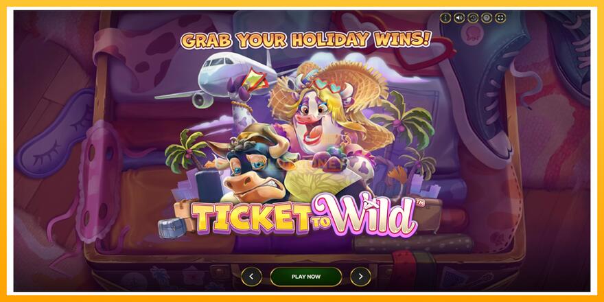 Máquina de jogos Ticket To Wild - chance de ganhar dinheiro, foto 1