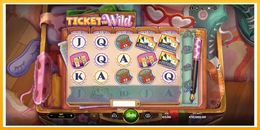 Máquina de jogos Ticket To Wild - chance de ganhar dinheiro, foto 2