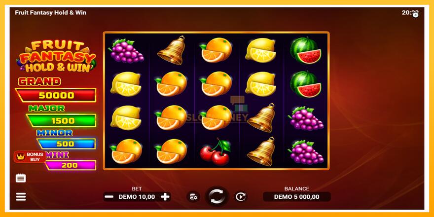 Máquina de jogos Fruit Fantasy Hold & Win - chance de ganhar dinheiro, foto 2