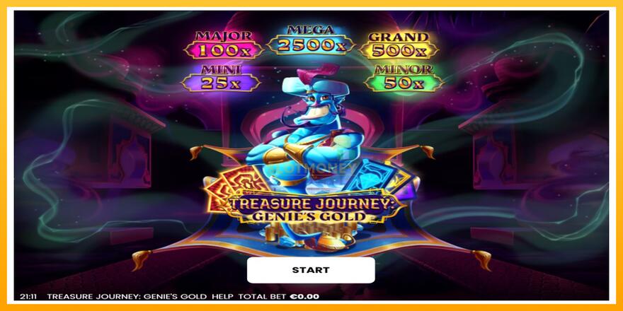 Máquina de jogos Treasure Journey: Genies Gold - chance de ganhar dinheiro, foto 1