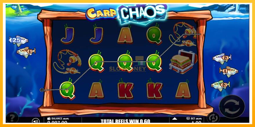 Máquina de jogos Carp Chaos - chance de ganhar dinheiro, foto 2