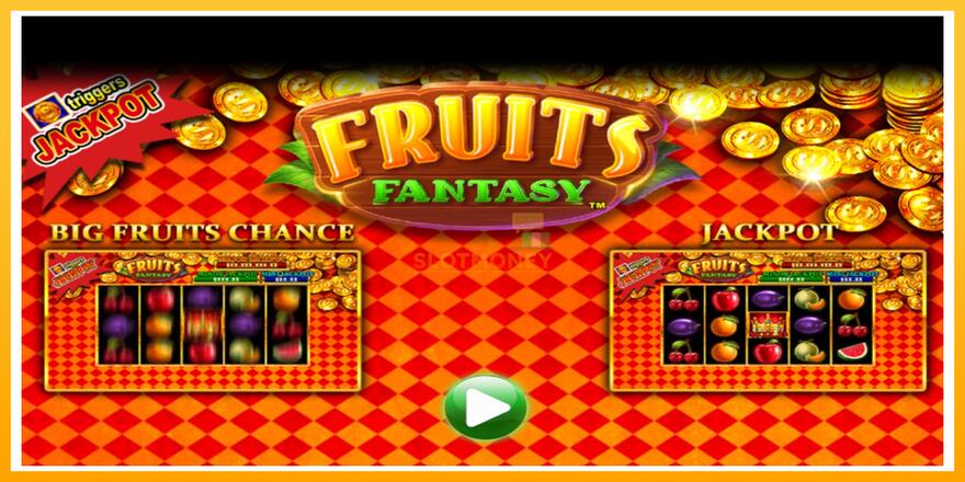 Máquina de jogos Fruits Fantasy - chance de ganhar dinheiro, foto 1