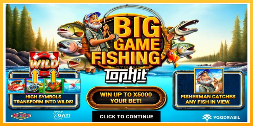 Máquina de jogos Big Game Fishing - chance de ganhar dinheiro, foto 1