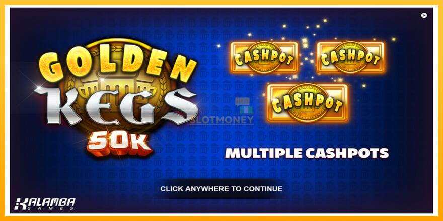 Máquina de jogos Golden Kegs 50K - chance de ganhar dinheiro, foto 1