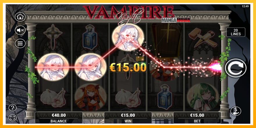 Máquina de jogos Vampire Night - chance de ganhar dinheiro, foto 3