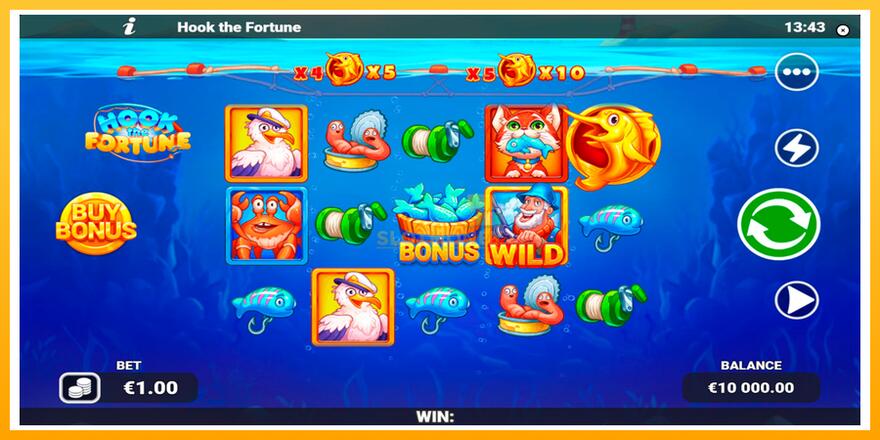 Máquina de jogos Hook the Fortune - chance de ganhar dinheiro, foto 1