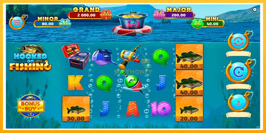 Máquina de jogos Hooked on Fishing - chance de ganhar dinheiro, foto 4