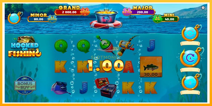 Máquina de jogos Hooked on Fishing - chance de ganhar dinheiro, foto 5