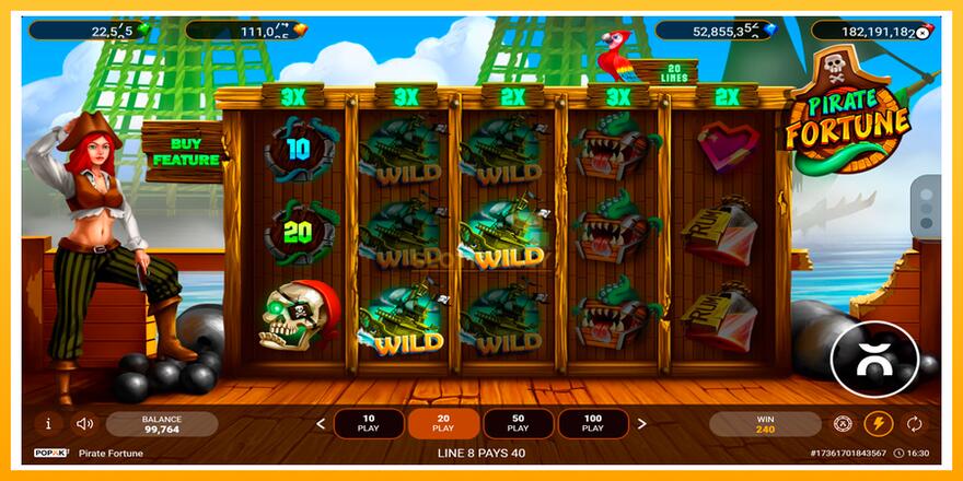 Máquina de jogos Pirate Fortune - chance de ganhar dinheiro, foto 3